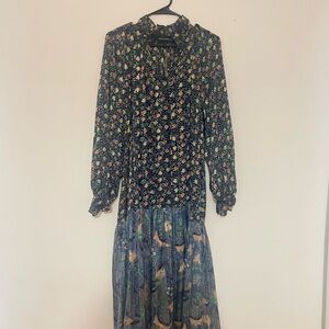 Floral Long Sleeve Dress